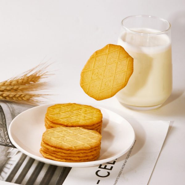 Wanli Food Factory Supplier Delicious Cheese Waffle Crisp Biscuits